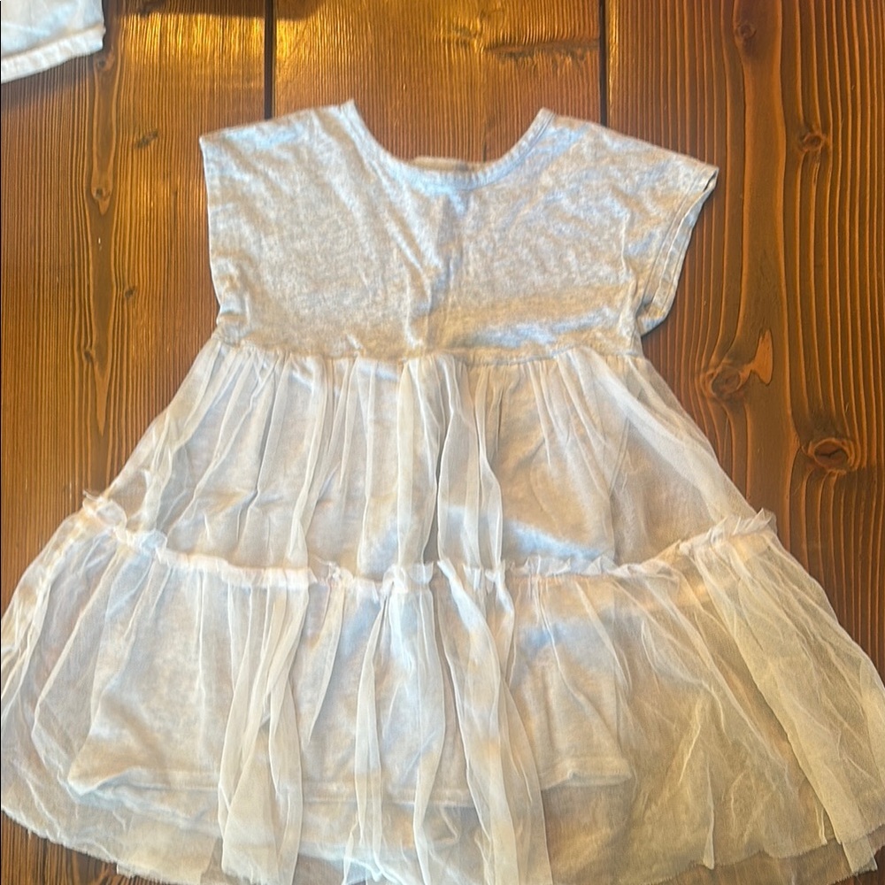 Charming White Kids Dress